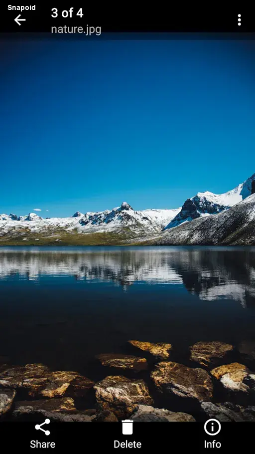 صورة 5 تطبيق مدير الملفات
